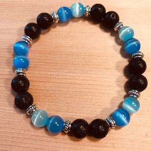 Lava Stone Essential Oil Diffuser Bracelet